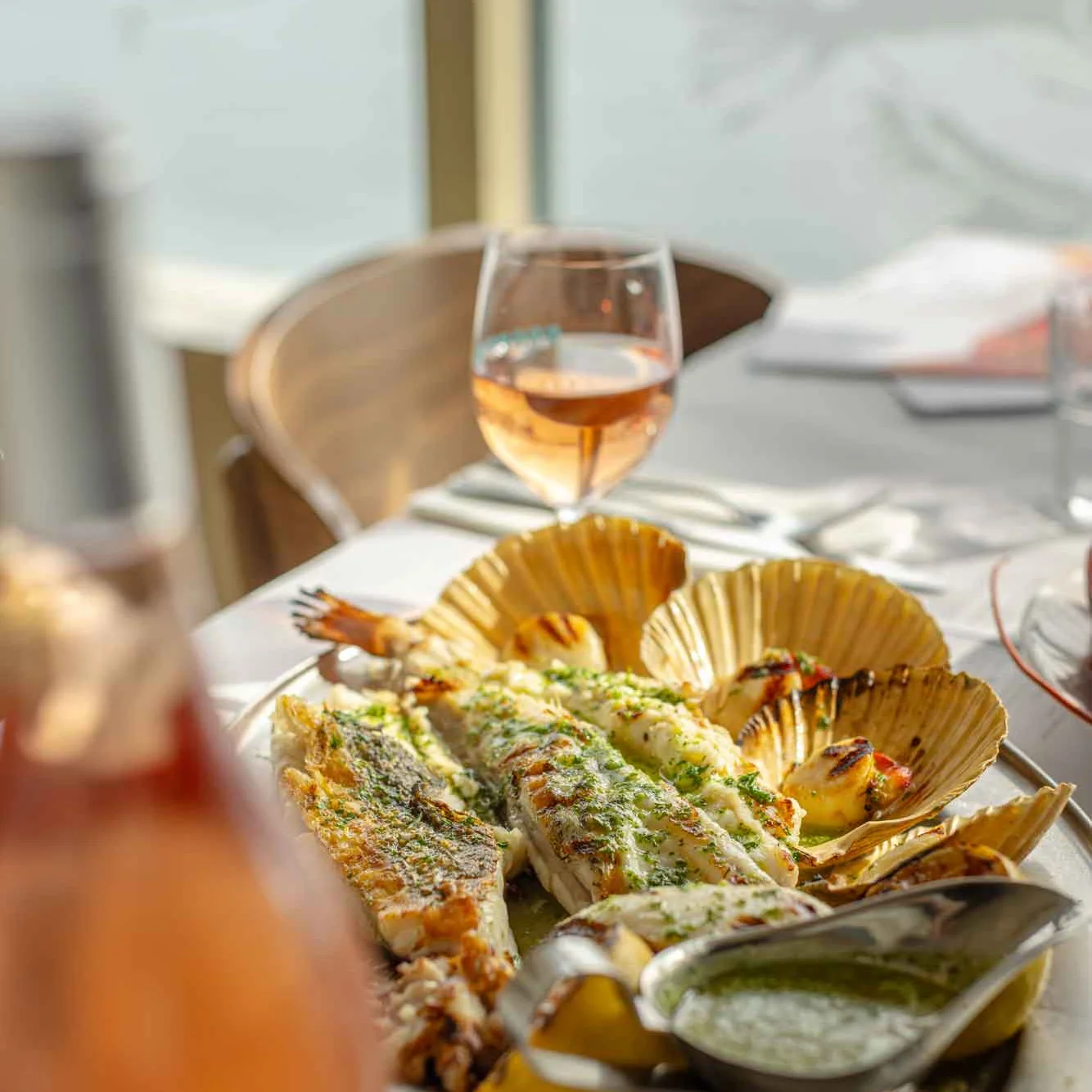 Fresh seafood on the English Riviera