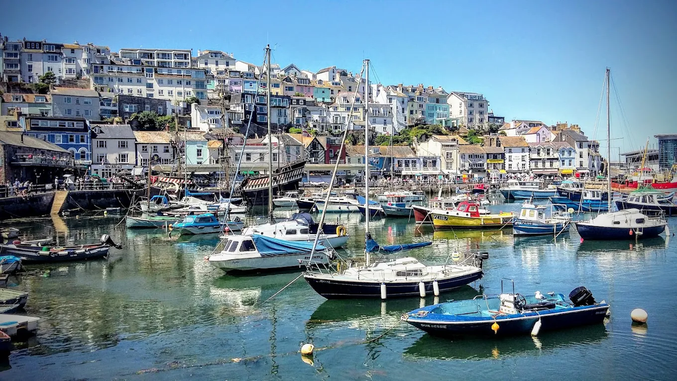 Brixham Harbour in South Devon
