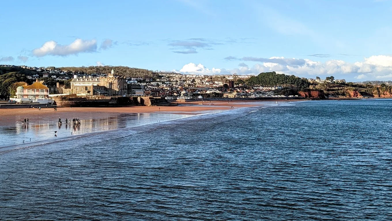 Paignton seafront and beach